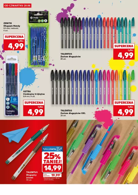 Kaufland - gazetka promocyjna Oferta Kaufland - Do szkoły od czwartku 28.08 do soboty 06.09 - strona 20