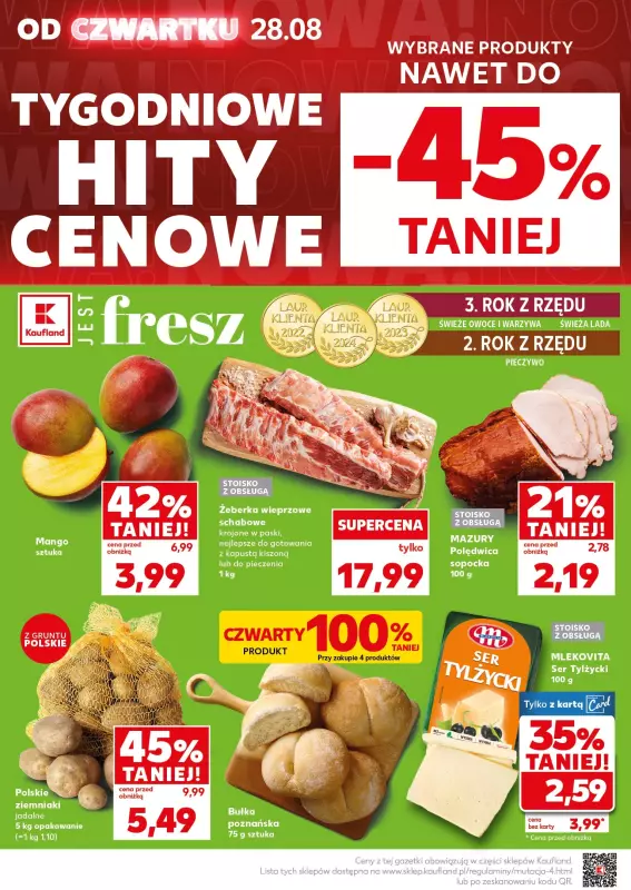 Kaufland - gazetka promocyjna Mocny Start od poniedziałku 01.09 do środy 03.09 - strona 6