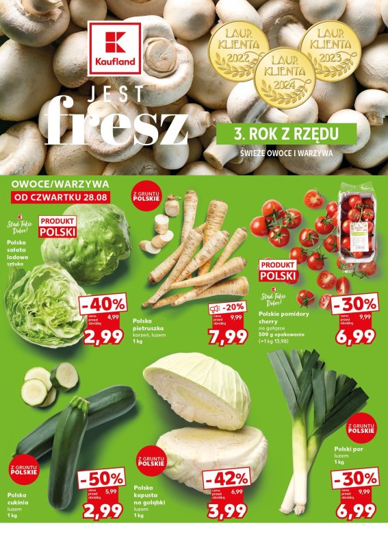 Kaufland - gazetka promocyjna Mocny Start od poniedziałku 01.09 do środy 03.09 - strona 12