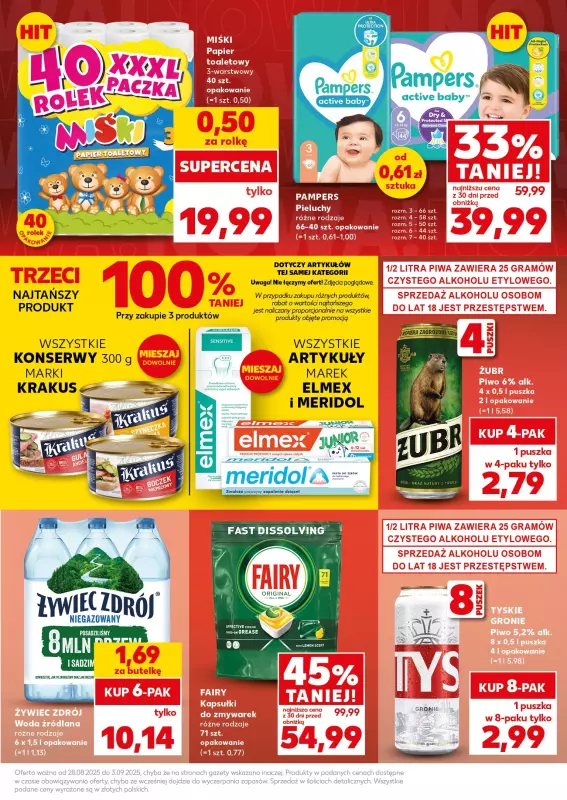 Kaufland - gazetka promocyjna Mocny Start od poniedziałku 01.09 do środy 03.09 - strona 9
