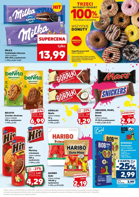 Kaufland - gazetka promocyjna Oferta Kaufland - SUPER WEEKEND od soboty 30.08 do niedzieli 31.08 - strona 13