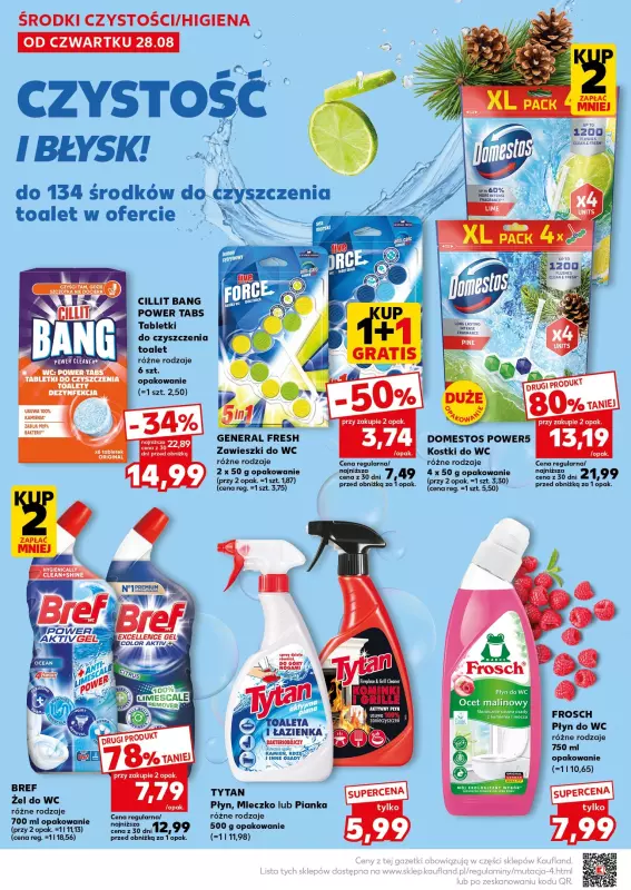 Kaufland - gazetka promocyjna Oferta Kaufland - SUPER WEEKEND od soboty 30.08 do niedzieli 31.08 - strona 24
