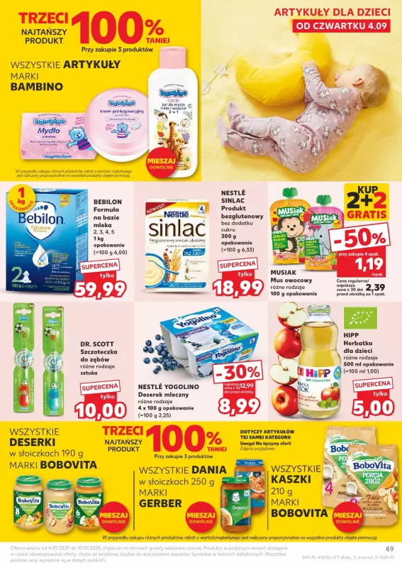 Kaufland - gazetka promocyjna Oferta Kaufland  do środy 10.09 - strona 49