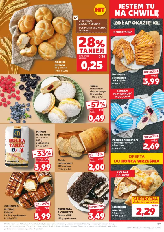 Kaufland - gazetka promocyjna Oferta Kaufland  do środy 10.09 - strona 27