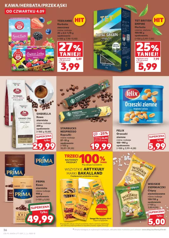 Kaufland - gazetka promocyjna Oferta Kaufland  do środy 10.09 - strona 36
