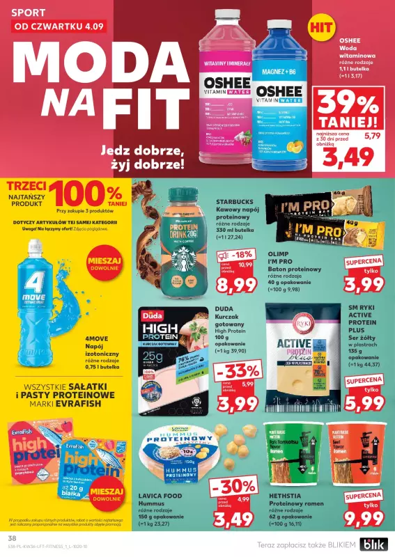 Kaufland - gazetka promocyjna Oferta Kaufland  do środy 10.09 - strona 38