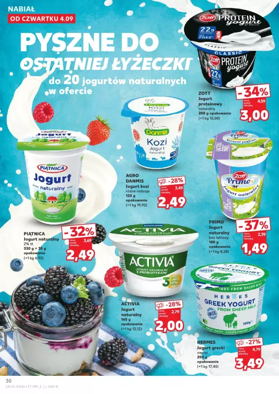 Kaufland - gazetka promocyjna Oferta Kaufland  do środy 10.09 - strona 30