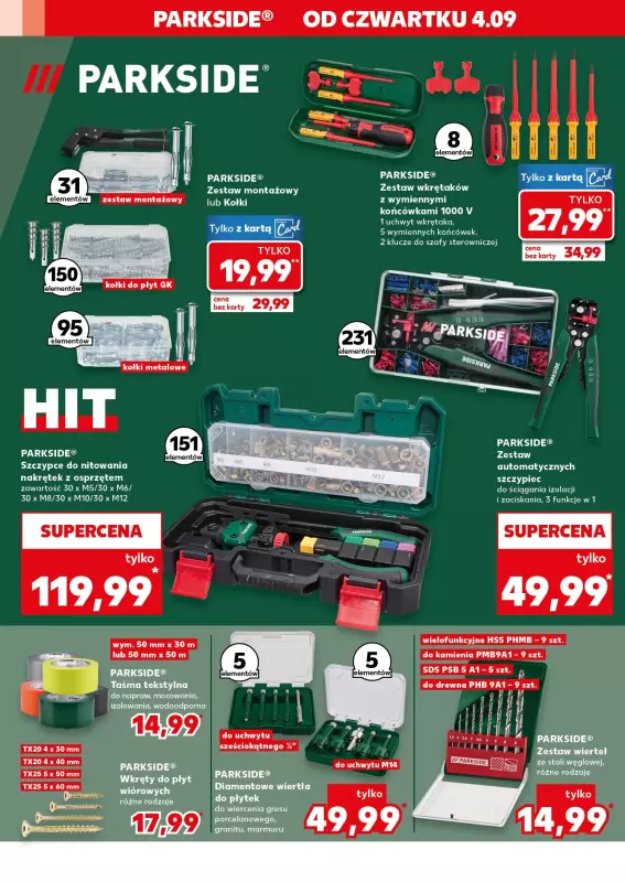 Kaufland - gazetka promocyjna Oferta Kaufland - Non Food od czwartku 04.09 do środy 10.09 - strona 4