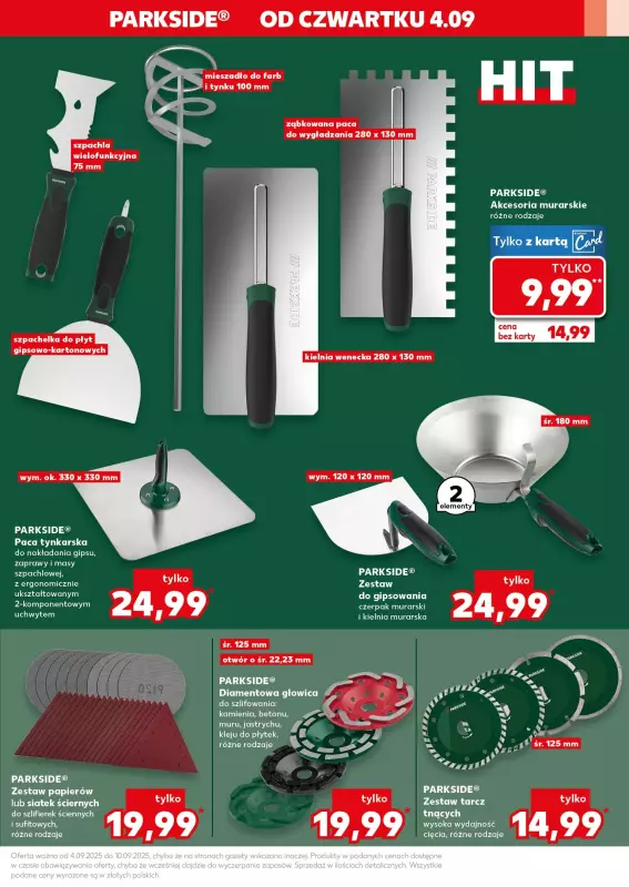 Kaufland - gazetka promocyjna Oferta Kaufland - Non Food od czwartku 04.09 do środy 10.09 - strona 7