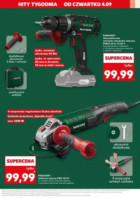 Kaufland - gazetka promocyjna Oferta Kaufland - Non Food od czwartku 04.09 do środy 10.09 - strona 3