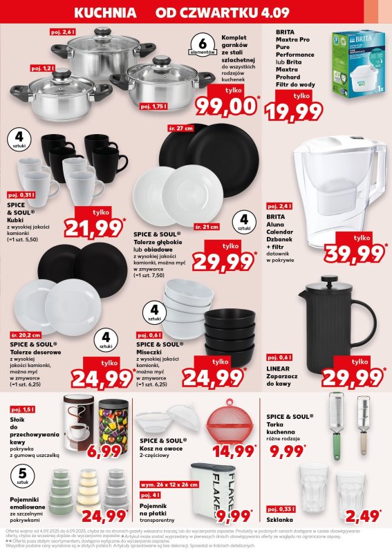 Kaufland - gazetka promocyjna Oferta Kaufland - Non Food od czwartku 04.09 do środy 10.09 - strona 13