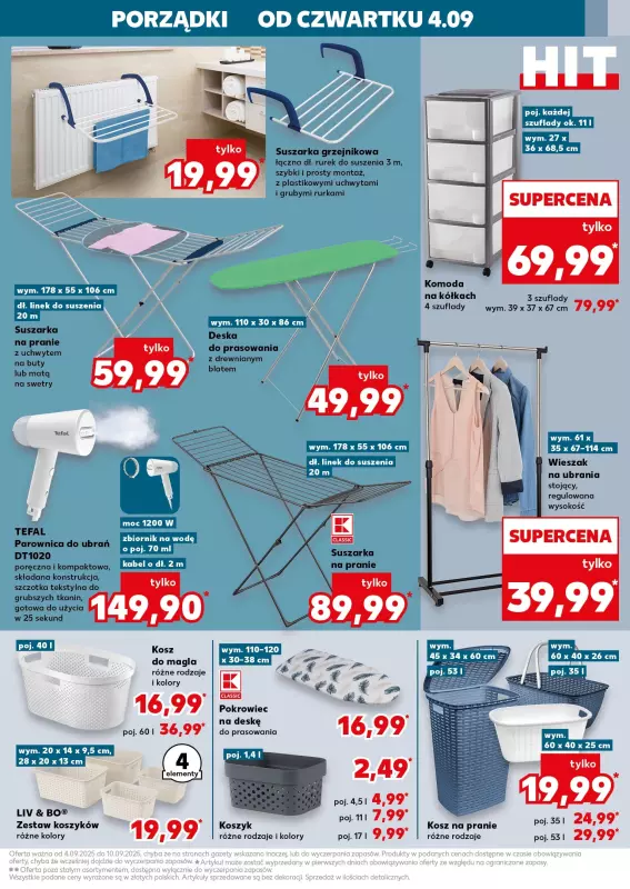 Kaufland - gazetka promocyjna Oferta Kaufland - Non Food od czwartku 04.09 do środy 10.09 - strona 11