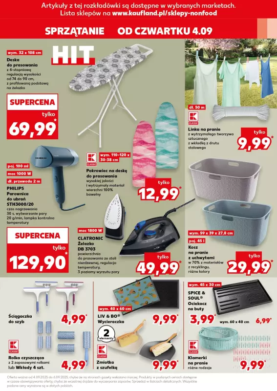 Kaufland - gazetka promocyjna Oferta Kaufland - Non Food od czwartku 04.09 do środy 10.09 - strona 15