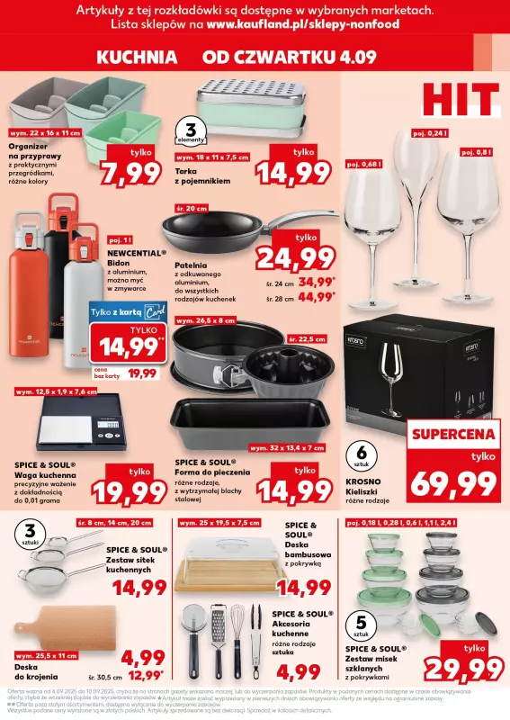 Kaufland - gazetka promocyjna Oferta Kaufland - Non Food od czwartku 04.09 do środy 10.09 - strona 9