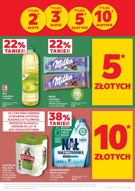 Kaufland - gazetka promocyjna Oferta Kaufland od czwartku 04.09 do środy 10.09 - strona 3