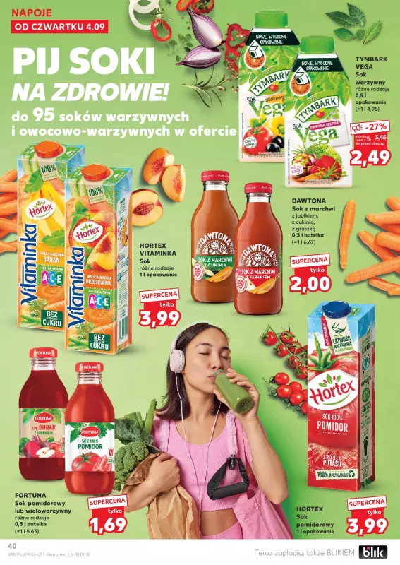 Kaufland - gazetka promocyjna Oferta Kaufland od czwartku 04.09 do środy 10.09 - strona 40