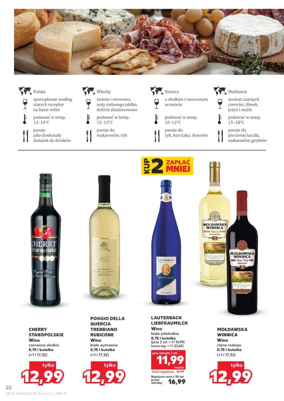 Kaufland - gazetka promocyjna Barek Kauflandu  do środy 17.09 - strona 22