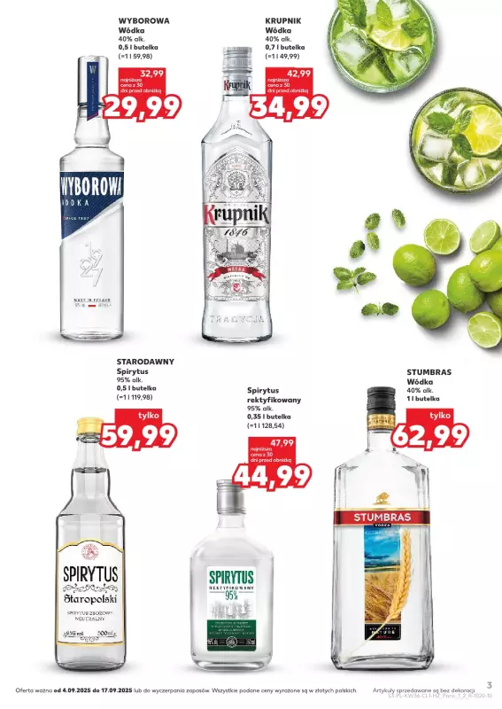 Kaufland - gazetka promocyjna Barek Kauflandu  do środy 17.09 - strona 3