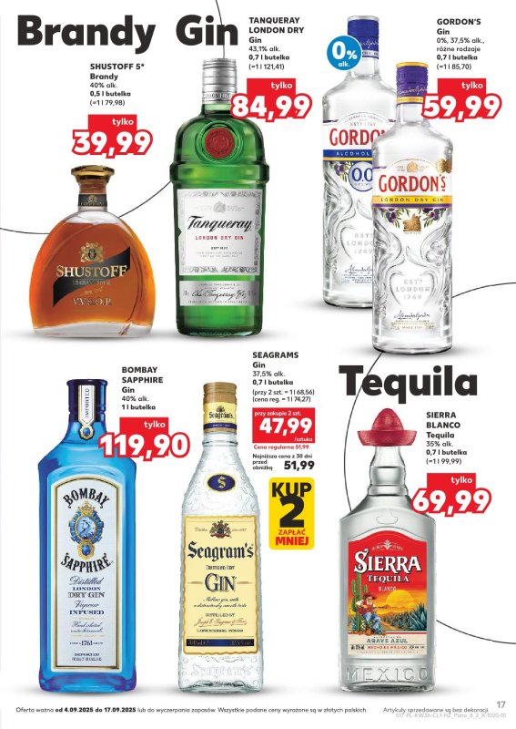 Kaufland - gazetka promocyjna Barek Kauflandu  do środy 17.09 - strona 17