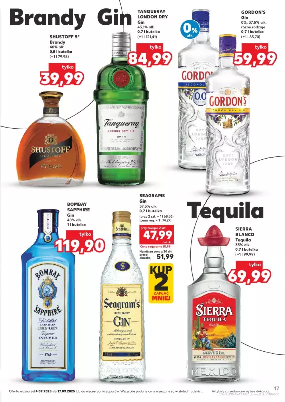 Kaufland - gazetka promocyjna Barek Kauflandu  do środy 17.09 - strona 17