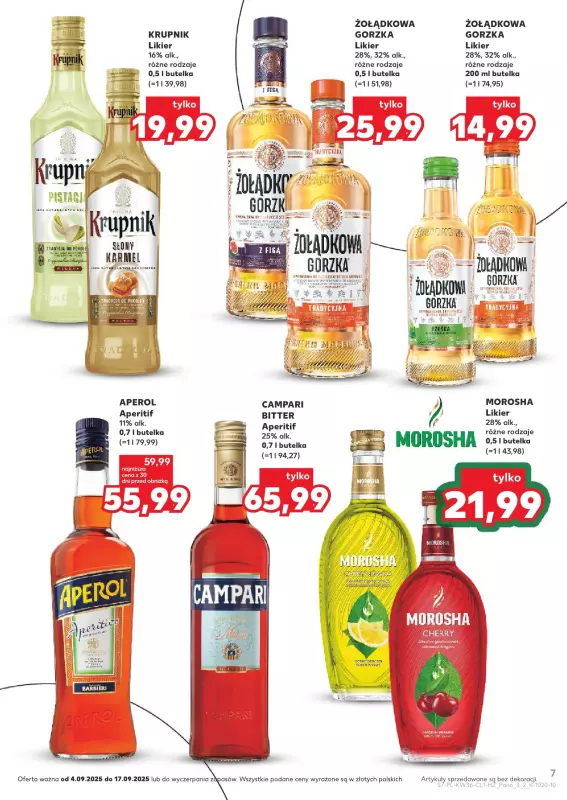 Kaufland - gazetka promocyjna Barek Kauflandu  do środy 17.09 - strona 7