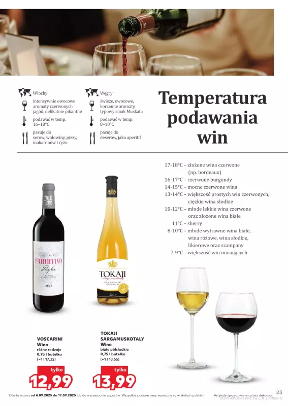 Kaufland - gazetka promocyjna Barek Kauflandu  do środy 17.09 - strona 23