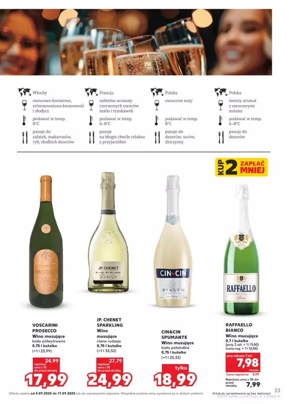 Kaufland - gazetka promocyjna Barek Kauflandu  do środy 17.09 - strona 33