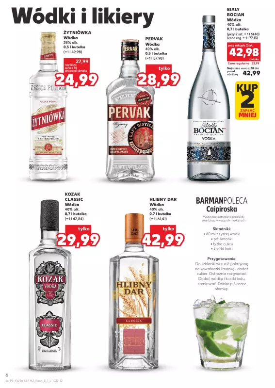 Kaufland - gazetka promocyjna Barek Kauflandu  do środy 17.09 - strona 6