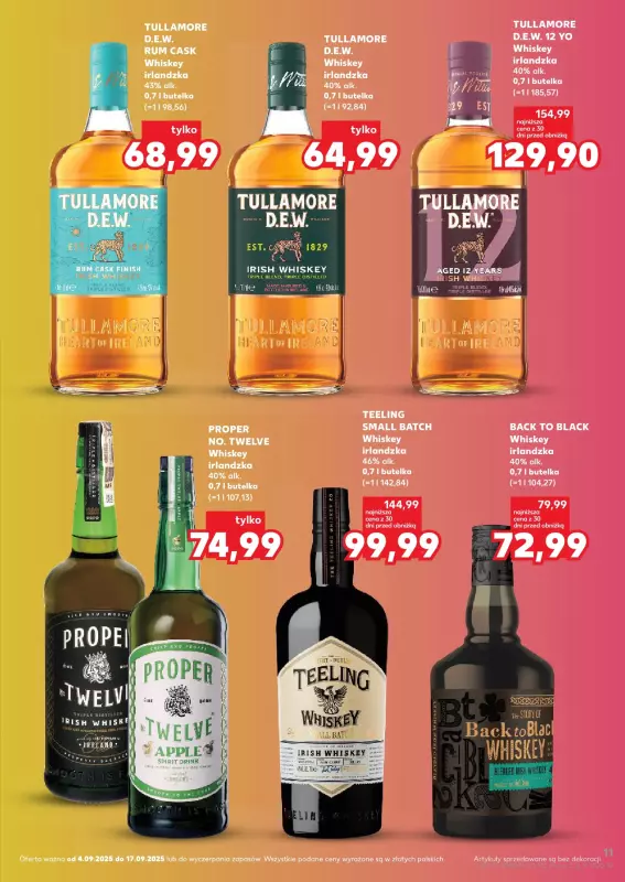 Kaufland - gazetka promocyjna Barek Kauflandu  do środy 17.09 - strona 11