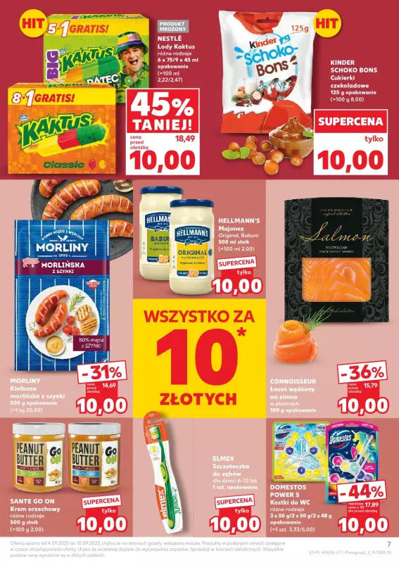 Kaufland - gazetka promocyjna Oferta Kaufland od czwartku 04.09 do środy 10.09 - strona 7