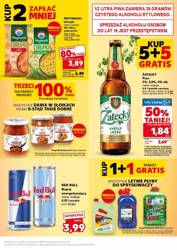 Kaufland - gazetka promocyjna Oferta Kaufland - SUPER SOBOTA od soboty 06.09 do soboty 06.09 - strona 3