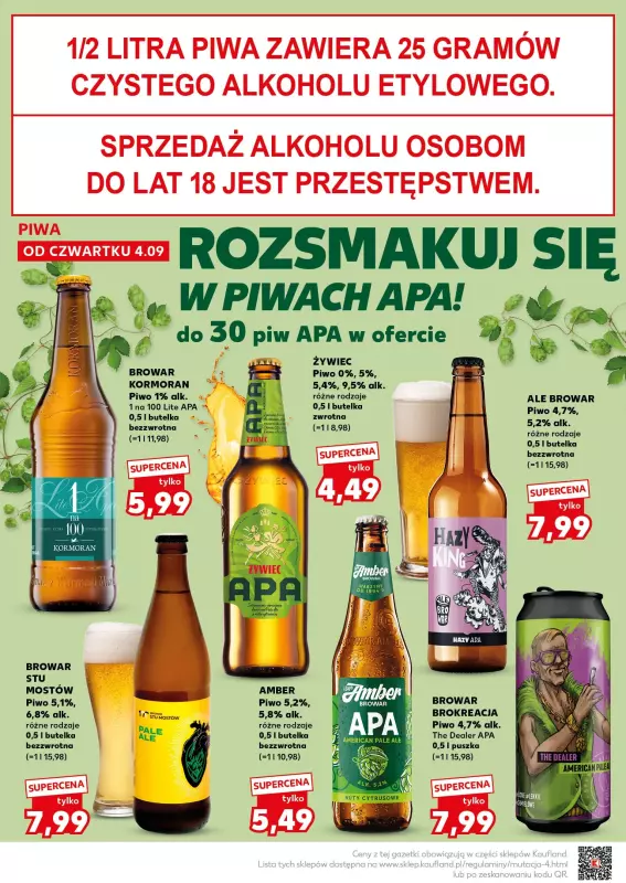 Kaufland - gazetka promocyjna Oferta Kaufland - SUPER SOBOTA od soboty 06.09 do soboty 06.09 - strona 16
