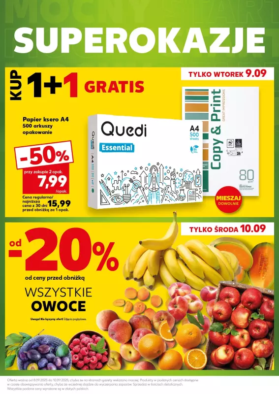 Kaufland - gazetka promocyjna Mocny Start od poniedziałku 08.09 do środy 10.09 - strona 5