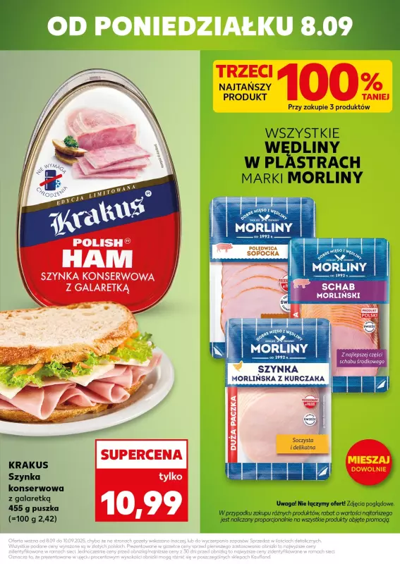 Kaufland - gazetka promocyjna Mocny Start od poniedziałku 08.09 do środy 10.09 - strona 3