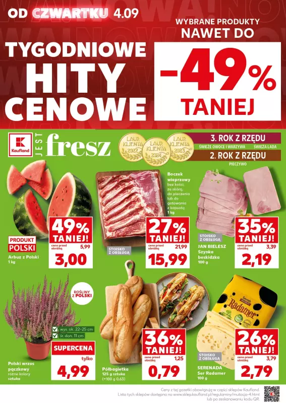 Kaufland - gazetka promocyjna Mocny Start od poniedziałku 08.09 do środy 10.09 - strona 8