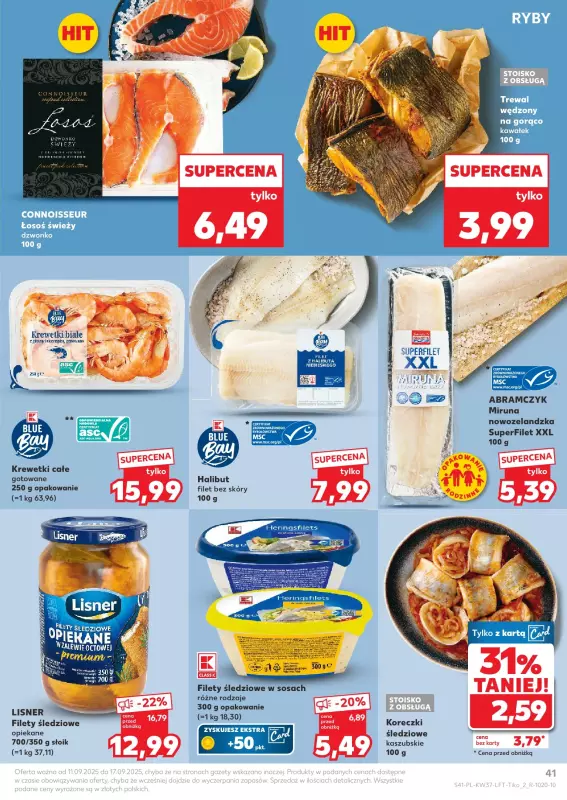 Kaufland - gazetka promocyjna Oferta Kaufland od czwartku 11.09 do środy 17.09 - strona 41