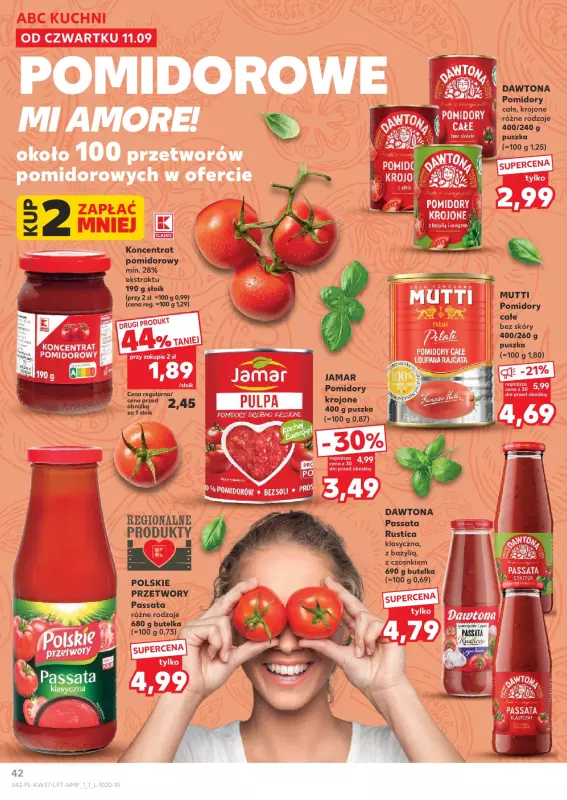 Kaufland - gazetka promocyjna Oferta Kaufland od czwartku 11.09 do środy 17.09 - strona 42