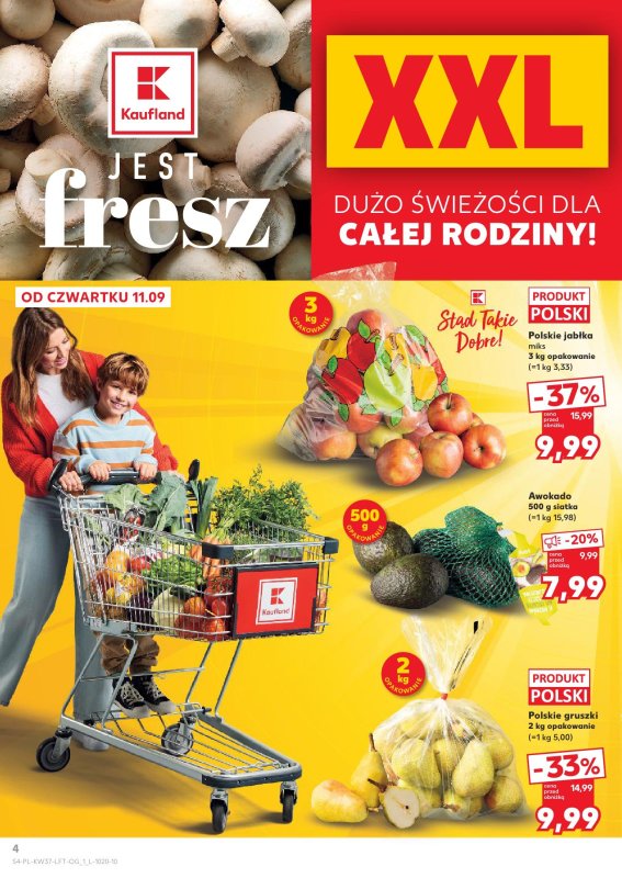 Kaufland - gazetka promocyjna Oferta Kaufland od czwartku 11.09 do środy 17.09 - strona 4