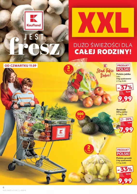 Kaufland - gazetka promocyjna Oferta Kaufland od czwartku 11.09 do środy 17.09 - strona 4