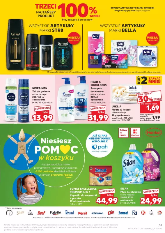 Kaufland - gazetka promocyjna Oferta Kaufland od czwartku 11.09 do środy 17.09 - strona 51