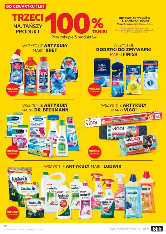 Kaufland - gazetka promocyjna Oferta Kaufland od czwartku 11.09 do środy 17.09 - strona 52
