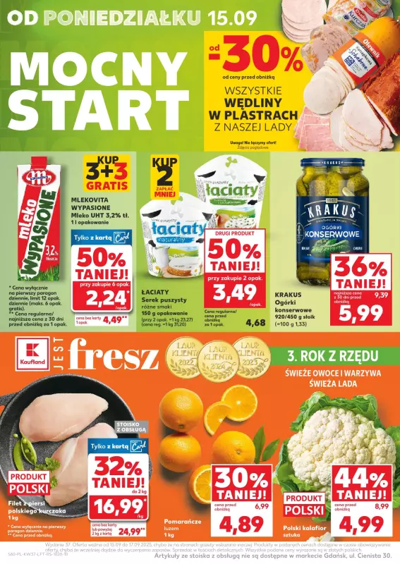 Kaufland - gazetka promocyjna Oferta Kaufland od czwartku 11.09 do środy 17.09 - strona 60