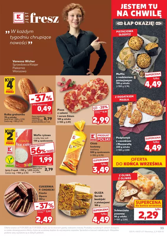 Kaufland - gazetka promocyjna Oferta Kaufland od czwartku 11.09 do środy 17.09 - strona 33