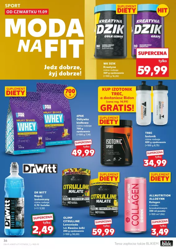 Kaufland - gazetka promocyjna Oferta Kaufland od czwartku 11.09 do środy 17.09 - strona 36