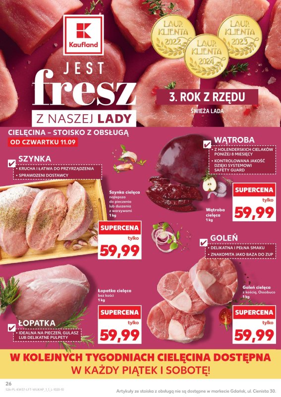 Kaufland - gazetka promocyjna Oferta Kaufland od czwartku 11.09 do środy 17.09 - strona 26