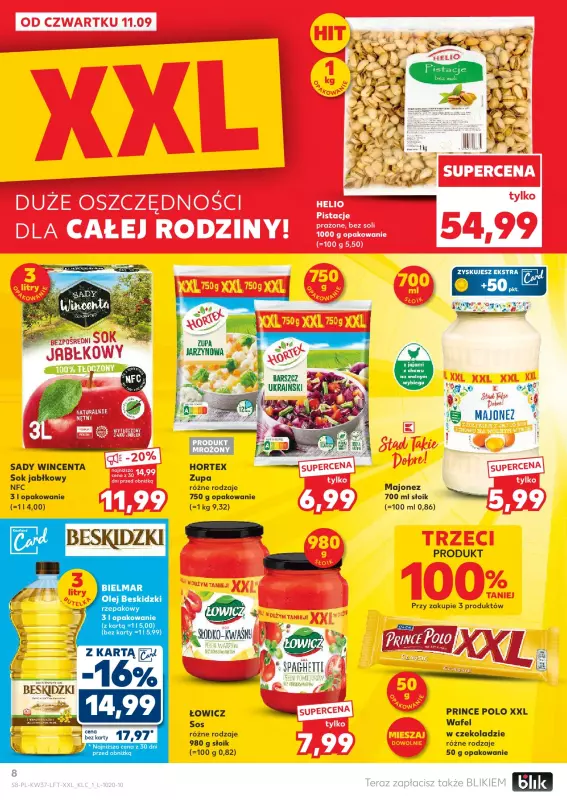 Kaufland - gazetka promocyjna Oferta Kaufland od czwartku 11.09 do środy 17.09 - strona 8