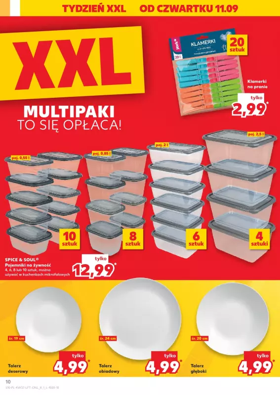 Kaufland - gazetka promocyjna Oferta Kaufland od czwartku 11.09 do środy 17.09 - strona 10