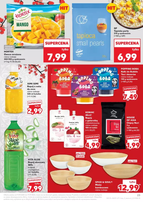 Kaufland - gazetka promocyjna Oferta Kaufland od czwartku 11.09 do środy 17.09 - strona 23