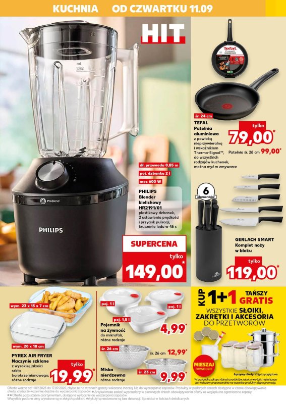 Kaufland - gazetka promocyjna Oferta Kaufland - Non Food od czwartku 11.09 do środy 17.09 - strona 15