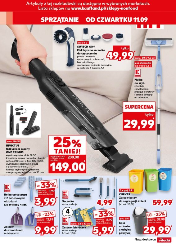 Kaufland - gazetka promocyjna Oferta Kaufland - Non Food od czwartku 11.09 do środy 17.09 - strona 12